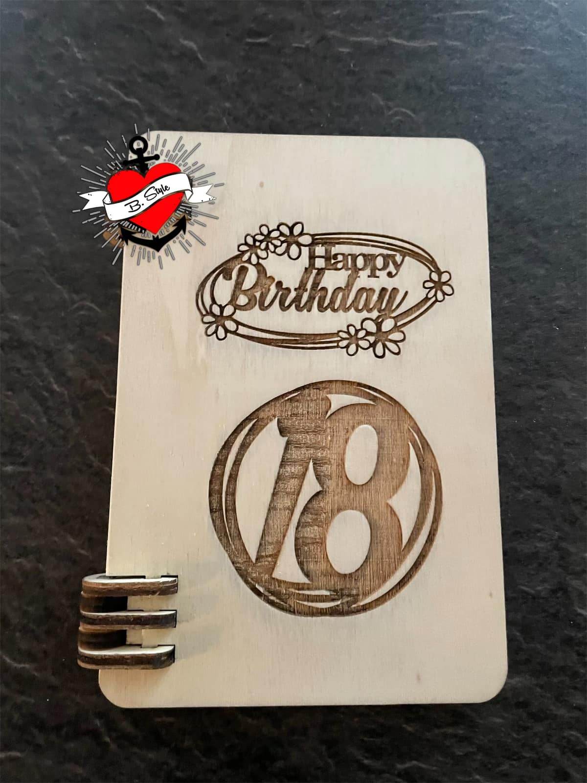 *Glückwünsche* Laser- und Plotterdatei - Sewando