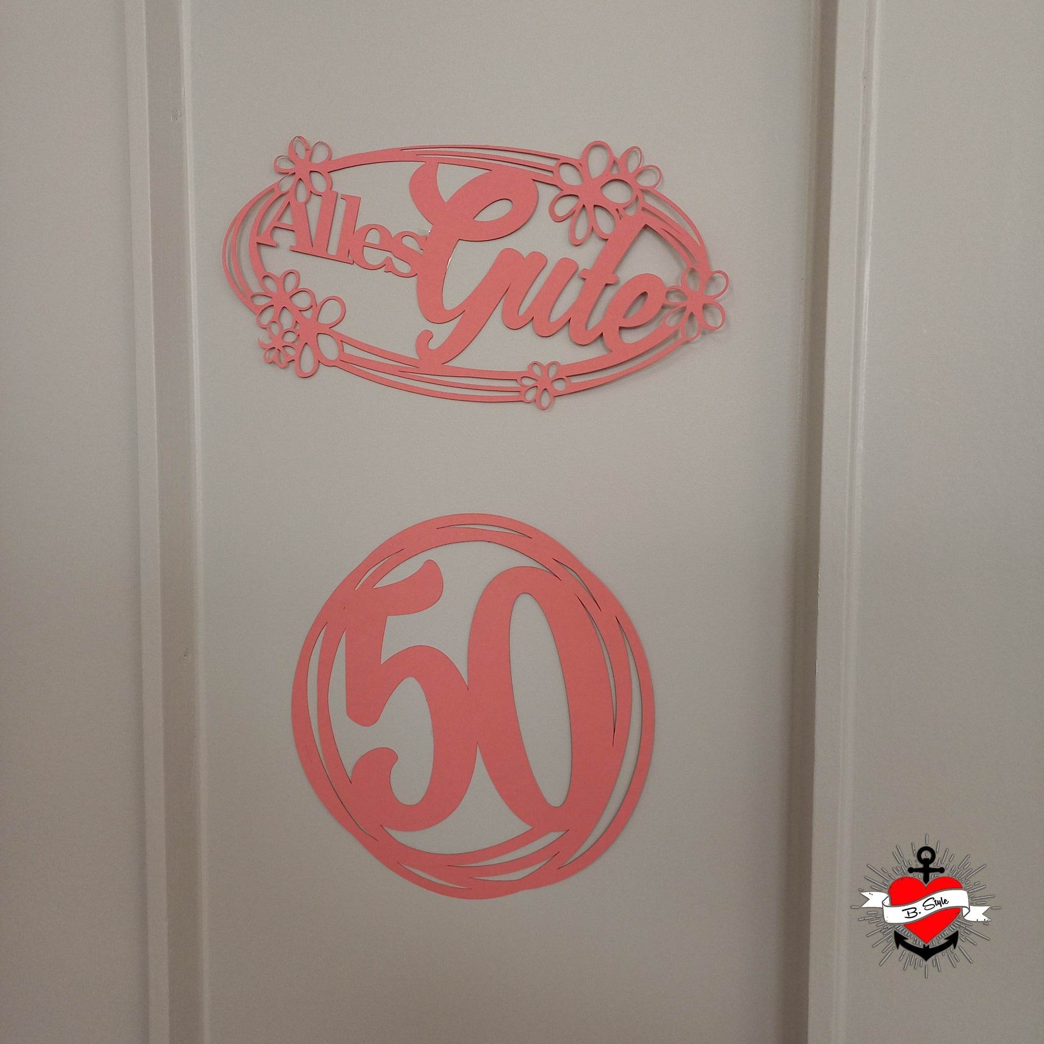 *Glückwünsche* Laser- und Plotterdatei - Sewando