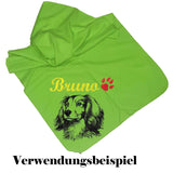 Stickdatei Dackel "Dana" - realistisch - FÜR HELLE STOFFE
