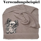 Stickdatei Applikation Chihuahua "Betty"- realistisch - FÜR HELLE & DUNKLE STOFFE