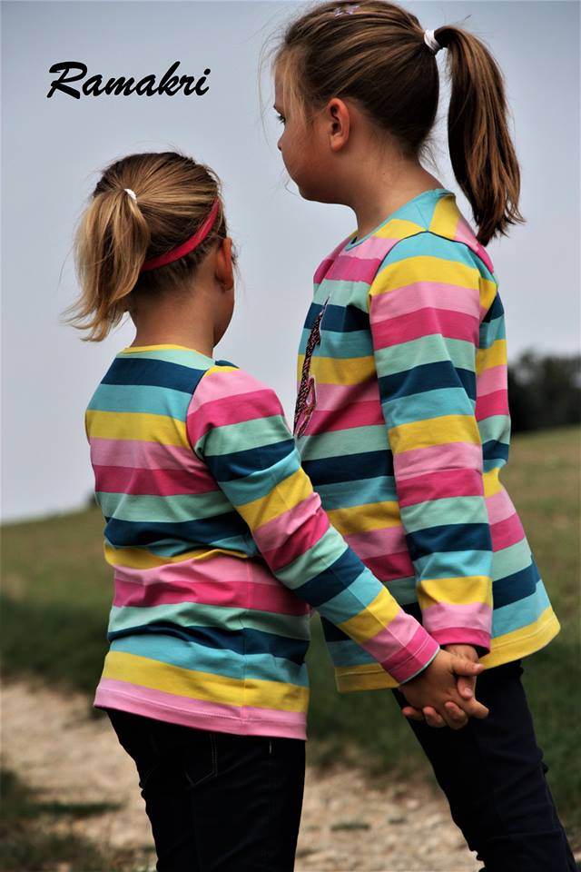 Happy Loris - Gr 74-152 - Langarmshirt + T-Shirt Schnittmuster - Sewando