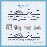 Plotter- und Laserdatei Hauptsache Meer - Sewando