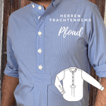 Schnittmuster Herren Trachtenhemd Pfoad Gr. 46-60 : - Sewando