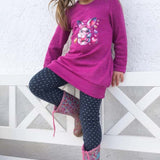 "Miss Leyna" raffinierter Kinderpulli in 92- 140