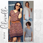 Schnittmuster Bluse CLARIELLA Gr. XS-XL - Sewando