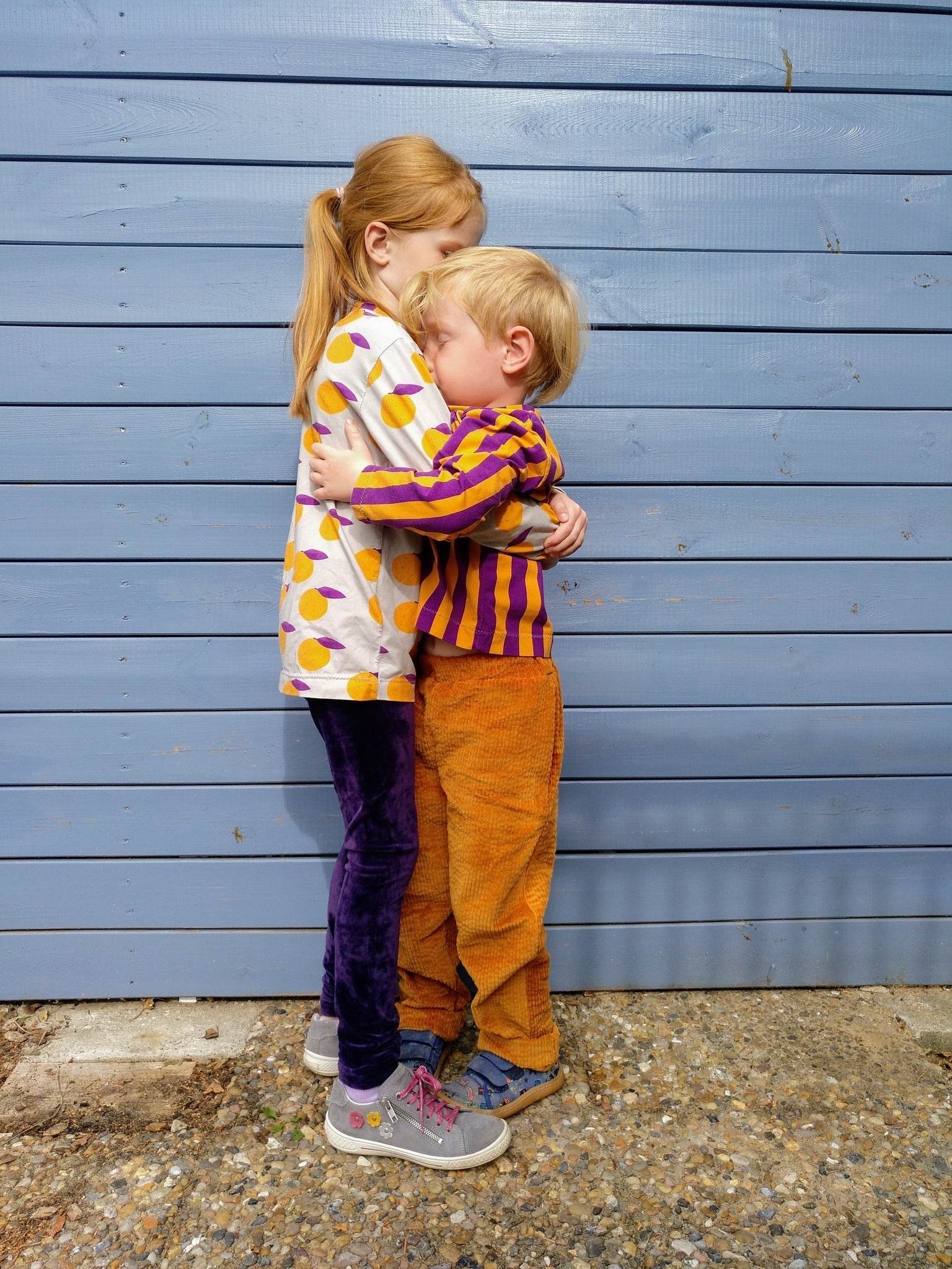Schnittmuster Kinder Longsleeve Skjorte Gr. 56-140 - Sewando