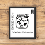 Plotterdatei Herbstliches im Glas #2 - Sewando