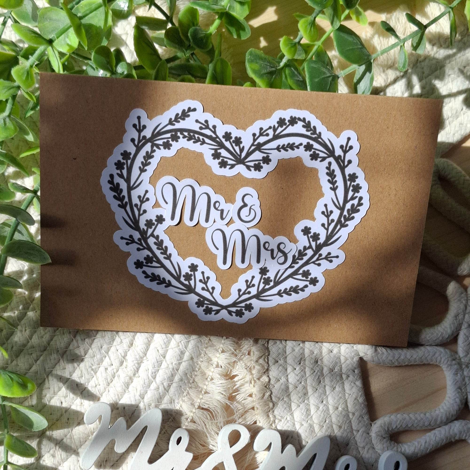 Plotter- und Laserdatei Mr und Mrs - Sewando