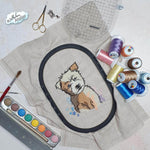 Hund Stickdatei – verspieltes Motiv für liebevolle Nähprojekte & kreative Geschenke - Sewando