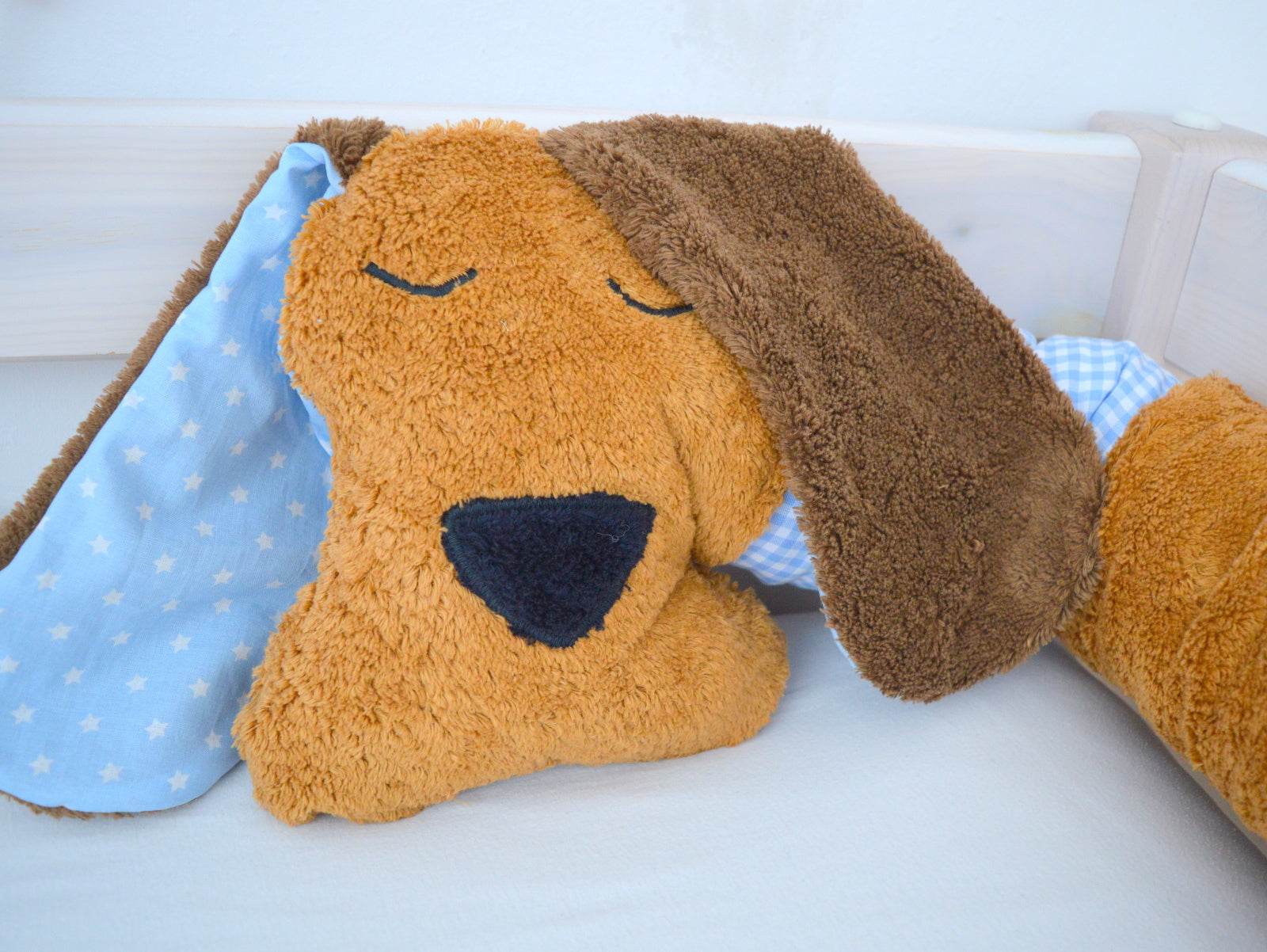 Nähanleitung Bettschlange Hund Wacki - Sewando