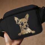 Stickdatei Applikation Chihuahua "Aage"  - realistisch - FÜR HELLE & DUNKLE STOFFE