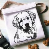 Stickdatei Golden Retriever "Muffin" - realistisch - FÜR HELLE STOFFE