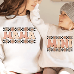 MAMA & MINI Retro Daisy – Design für Mama-Tochter-Looks, Bügelbilder, Druck - Sewando