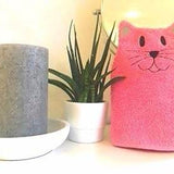 Katzen-Waschlappen Stickdatei ITH 16x26 Waschhandschuh Geschenk Geburt - Sewando