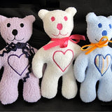 Stickdatei Teddybär ITH für den Rahmen 13 cm x 18 cm, Kuscheltier, Schmusetier - Sewando