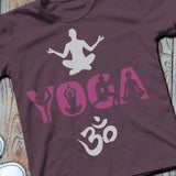 Shadow Sport - YOGA als SVG DXF Plotterdatei und png zum drucken - Sewando