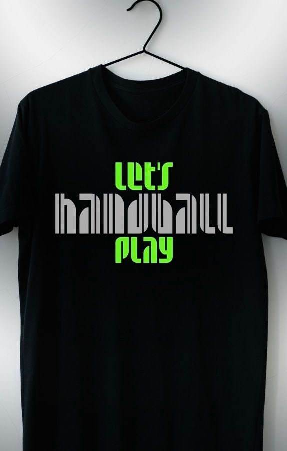 HANDBALL Mega Deko passend zum Schriftzug Shadow Sports Plotterdatei und png zum drucken - Sewando