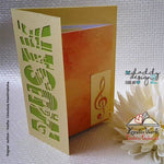 Shadows - 5 x MUSIK / Music - KombiDatei inkl mega Deko als SVG DXF LaserDatei Plotterdatei und png zum drucken - Sewando