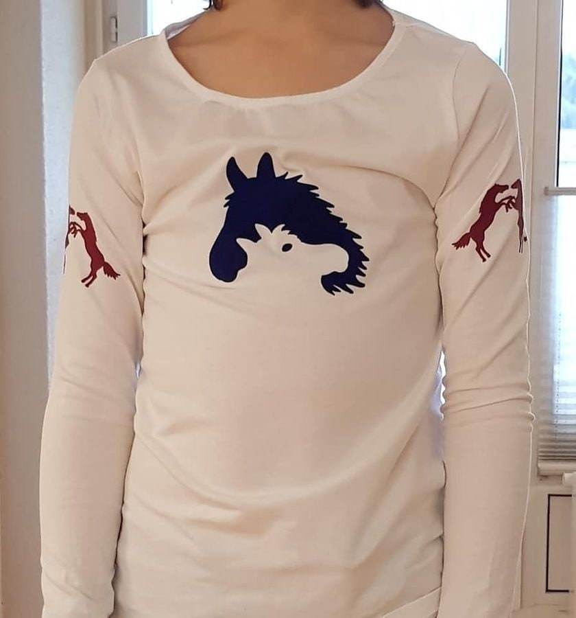 Horse Love Reiten Pferd Mega Deko SHADOW Plotter und Laser-Datei als SVG und DXF - Sewando