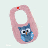 Stickdatei Latz Lätzchen Eule Applikation ITH ab 16x26, Baby, Eule, Applikation, Aufnäher - Sewando