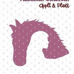 Horse Love - Reiten Pferd - Schatten PLOTT - Love Shadows Plotterdatei und drucken - Sewando