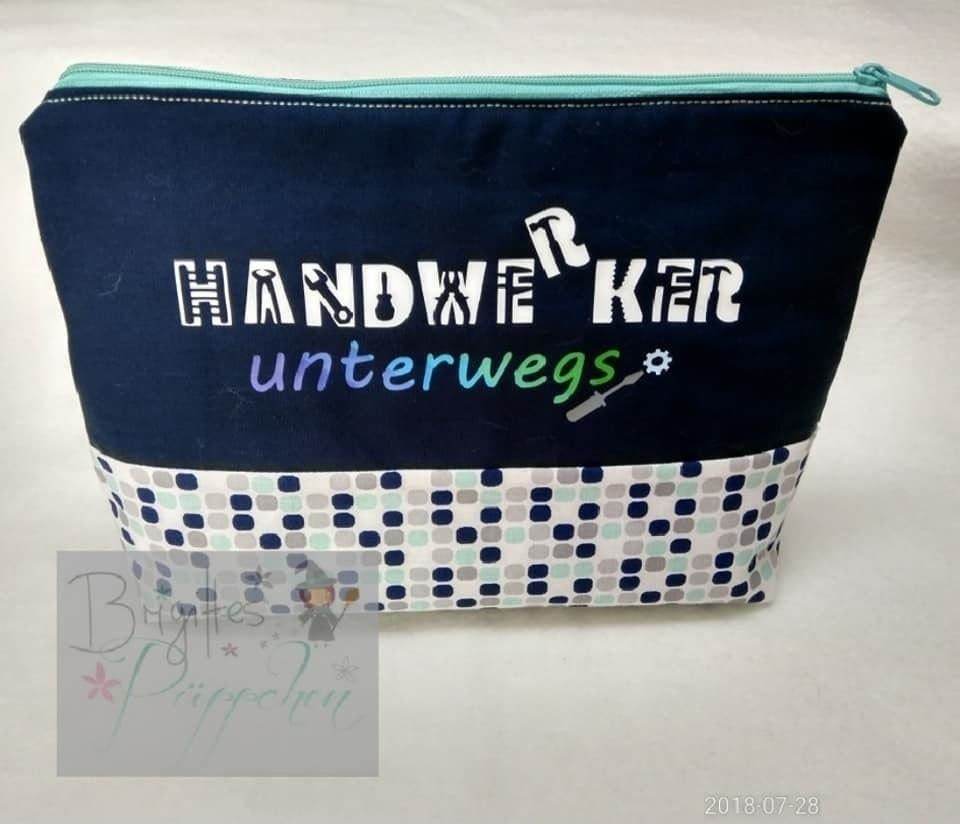 WERKZEUG HANDWERKER ABC Inkl. Deko, als Plotter und Laser-Datei als SVG und DXF - Sewando