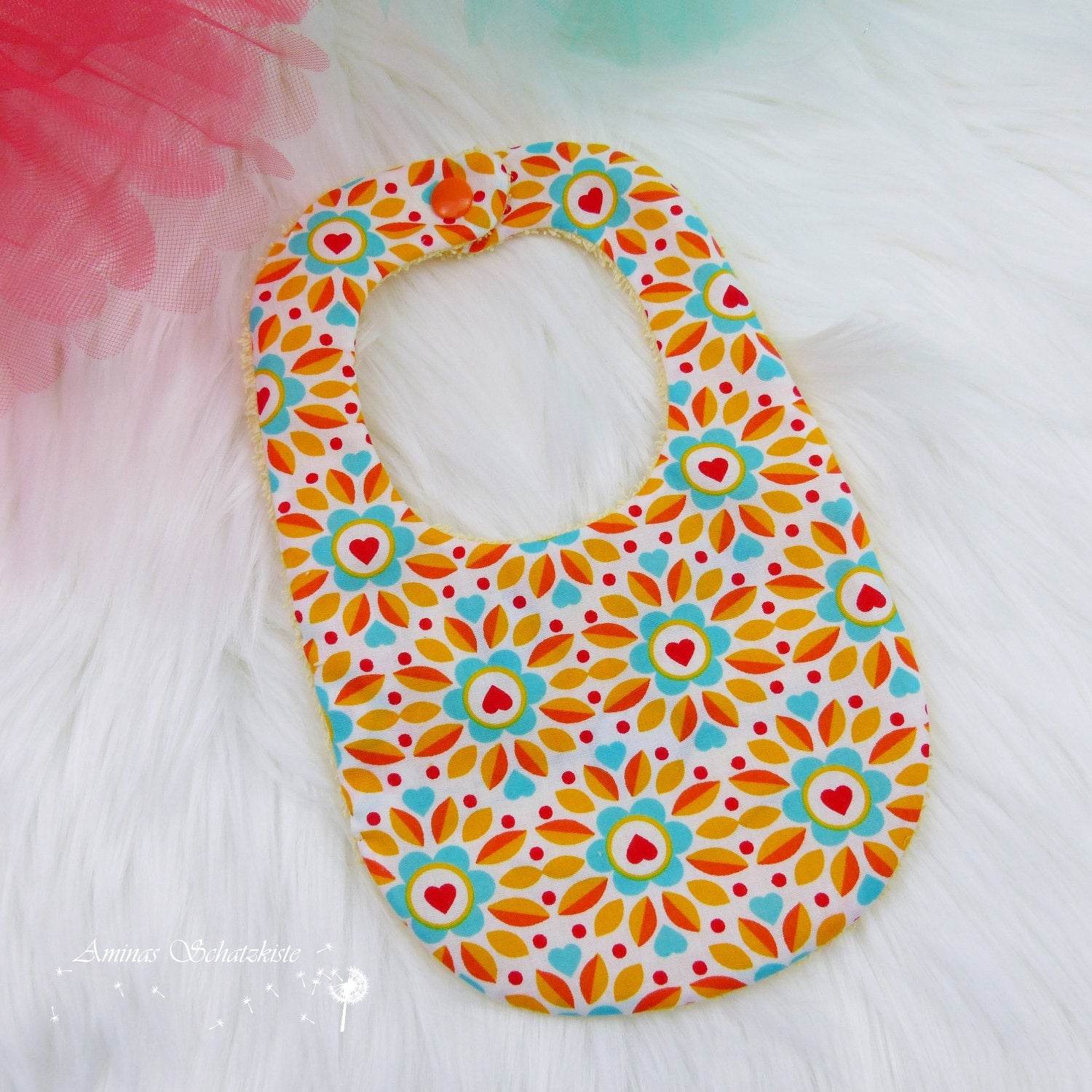 Stickdatei Latz Lätzchen Maus ITH ab 16x26 Baby - Sewando
