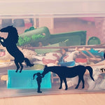 Horse Love - Reiten Pferd - Schatten PLOTT - Love Shadows Plotterdatei und drucken - Sewando