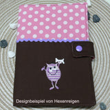 Stickdatei "Crazy Erny" für den Rahmen 10 cm x 10 cm, Skelett, Monster