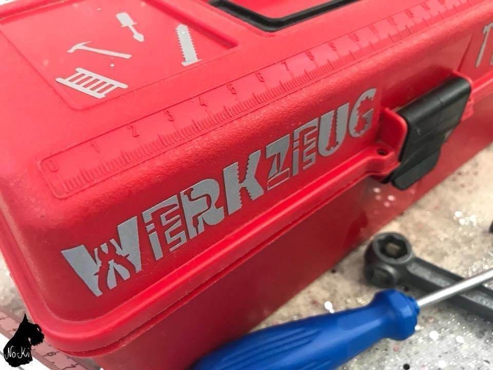 WERKZEUG HANDWERKER ABC Inkl. Deko, als Plotter und Laser-Datei als SVG und DXF - Sewando