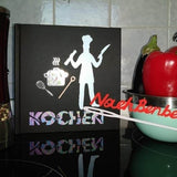 KOCHEN inkl. MEGA DEKO Trash/Splash für Küche, als svg, dxf Plottdatei Plotterdatei und png zum drucken - Sewando