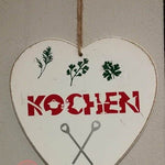 KOCHEN inkl. MEGA DEKO Trash/Splash für Küche, als svg, dxf Plottdatei Plotterdatei und png zum drucken - Sewando