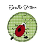 Stickdatei Doodle Button Marienkäfer - Rahmen ab 10 cm x 10 cm, Stickmuster, Applikation, Käfer, Kreis, Redwork - Sewando