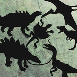 DINO POWER Dinosaurier Silhouetten, Plotter und Laser-Datei als SVG und DXF - Sewando
