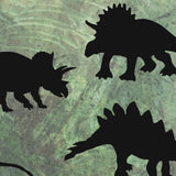 DINO POWER Dinosaurier Silhouetten, Plotter und Laser-Datei als SVG und DXF - Sewando