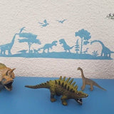 DINO MULTIPLOTT Komplett Set, vom Tee-Licht bis Wand-Tattoo alles in einem Paket SVG und DXF PLOTT - Sewando
