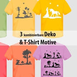 Märchen - Fairy Tale - MULTIPLOTT Komplett Set, vom Tee-Licht bis Wand-Tattoo alles in einem Paket, Plotter und Laser-Datei als SVG und DXF - Sewando