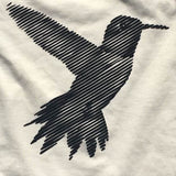 LINEART Kolibri 1 Farbe / Folie Illusions Plotter und Laser-Datei als SVG und DXF - Sewando