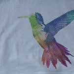 LINEART Kolibri 1 Farbe / Folie Illusions Plotter und Laser-Datei als SVG und DXF - Sewando