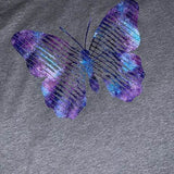 LINEART Schmetterling 1 Farbe / Folie Illusions Plotter und Laser-Datei als SVG und DXF - Sewando