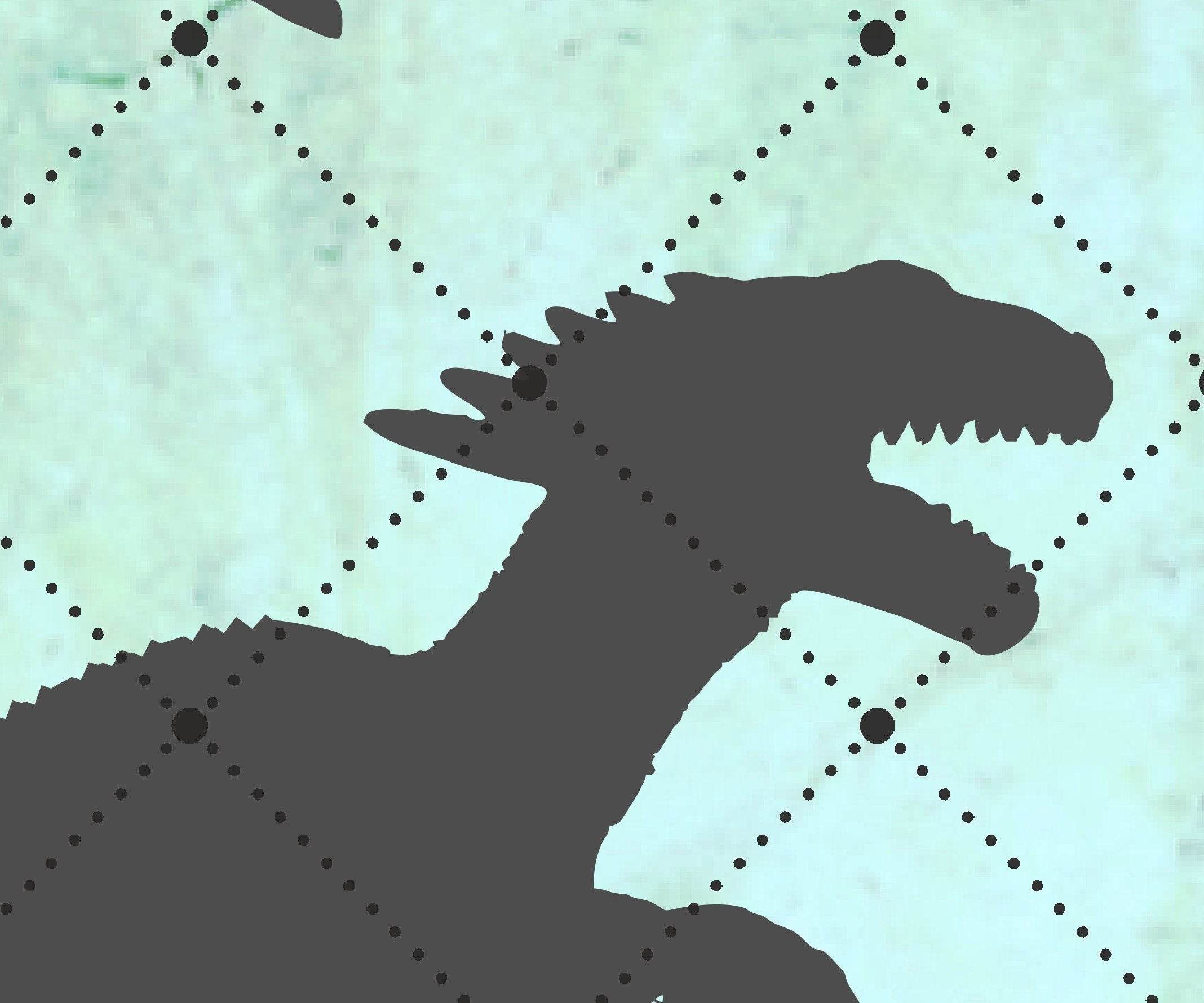 Dino Power - Schatten - ZWEI - Dinosaurier Plotter und Laser-Datei als SVG und DXF - Sewando