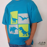 Dino GEO - 3 coole geometrische Dino Motive - Plotter und Laser-Datei als SVG und DXF - Sewando