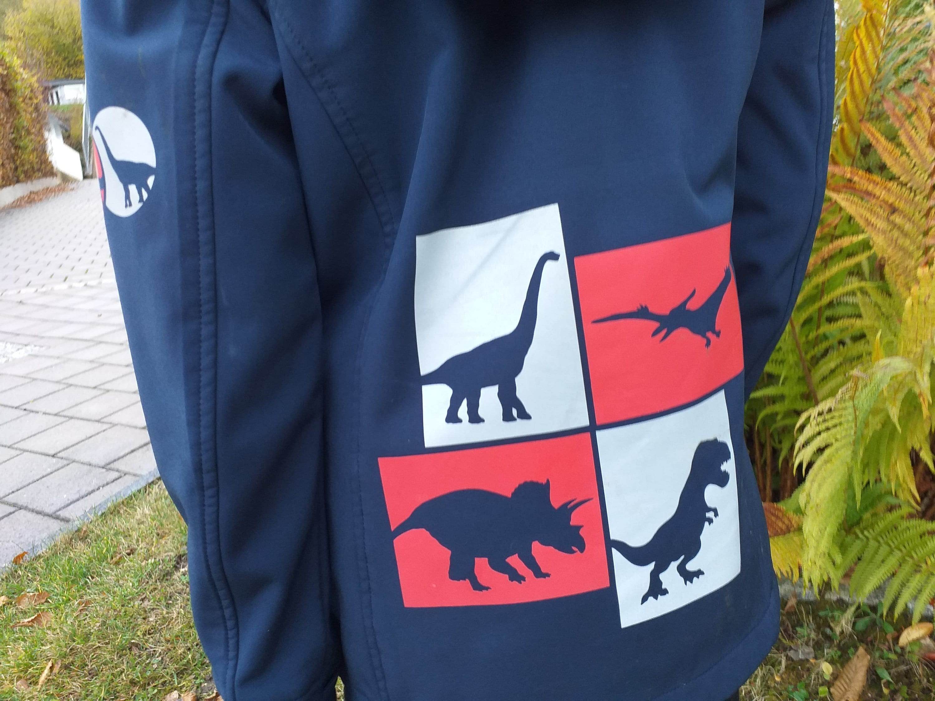 Dino GEO - 3 coole geometrische Dino Motive - Plotter und Laser-Datei als SVG und DXF - Sewando