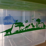 DINO MULTIPLOTT Deko Version (weniger detailliert zum besseren Schneiden), Plotter und Laser-Datei als SVG und DXF - Sewando