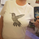 LINEART Kolibri 1 Farbe / Folie Illusions Plotter und Laser-Datei als SVG und DXF - Sewando