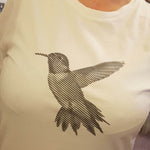 LINEART Kolibri 1 Farbe / Folie Illusions Plotter und Laser-Datei als SVG und DXF - Sewando