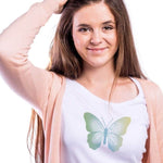 LINEART Schmetterling 1 Farbe / Folie Illusions Plotter und Laser-Datei als SVG und DXF - Sewando