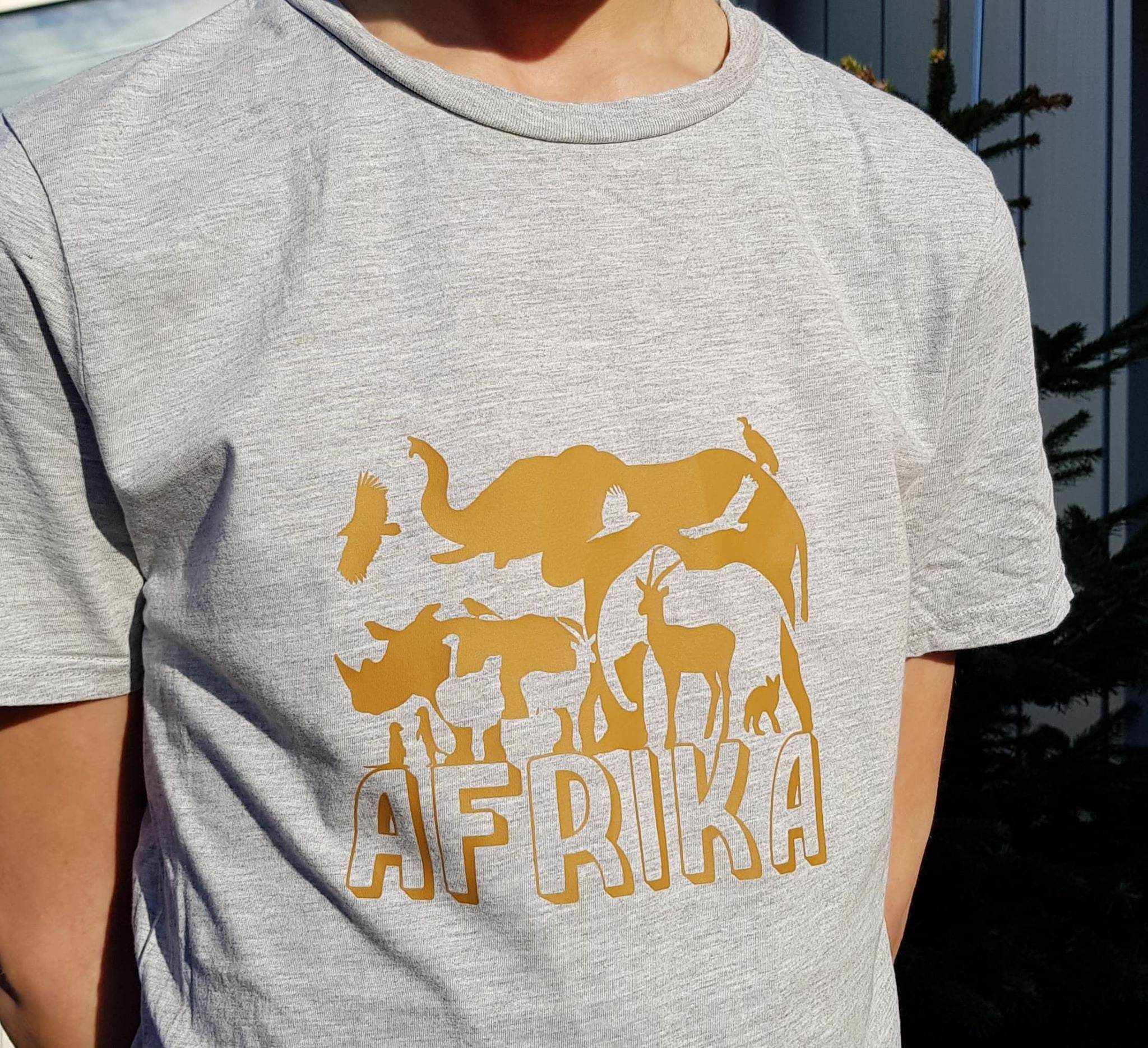 Afrika Wimmelbild Plotterdatei, Laserdatei 14 Tiere in einem tollem Schattenbild - Sewando
