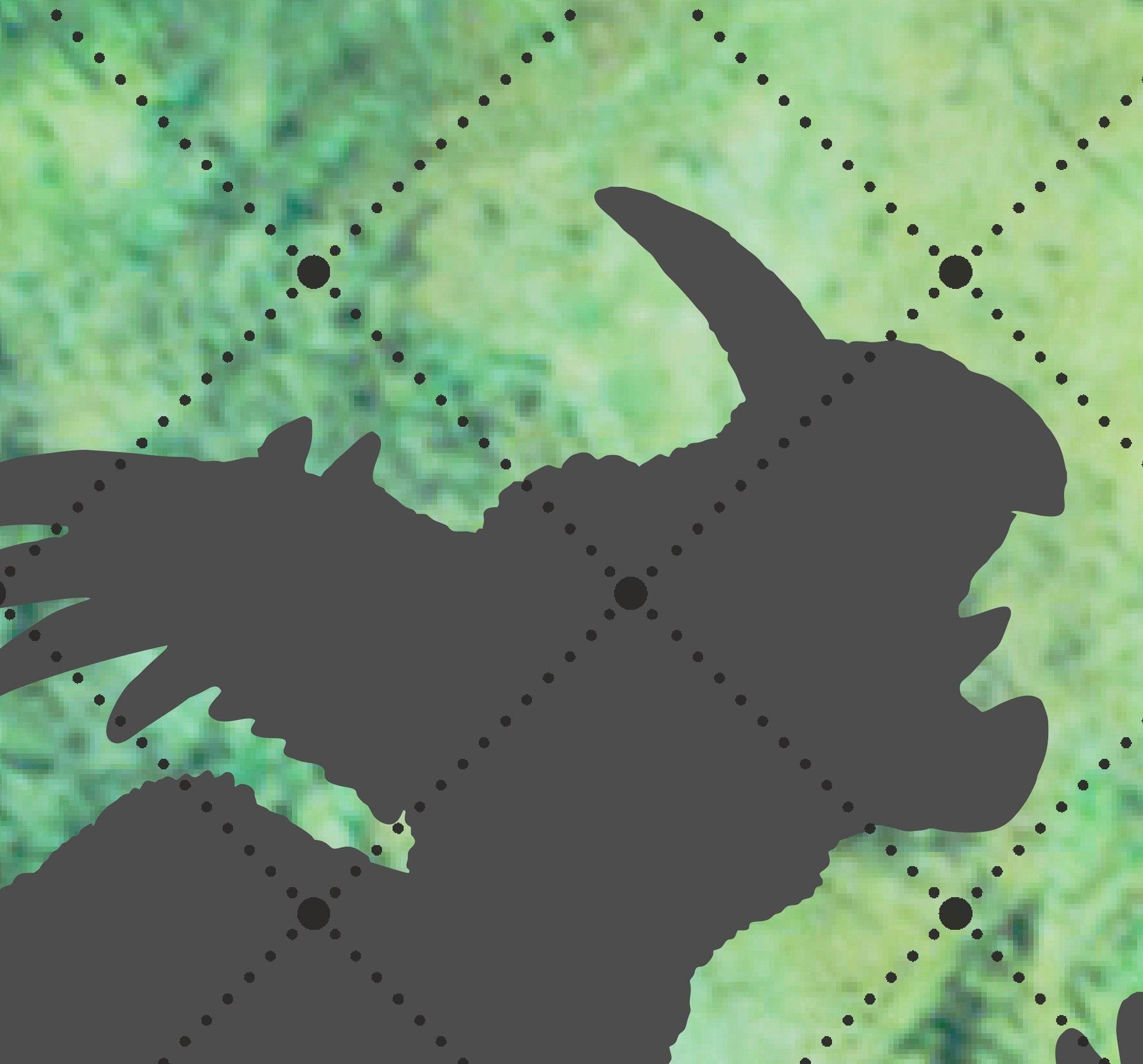 Dino Power - Schatten - ZWEI - Dinosaurier Plotter und Laser-Datei als SVG und DXF - Sewando