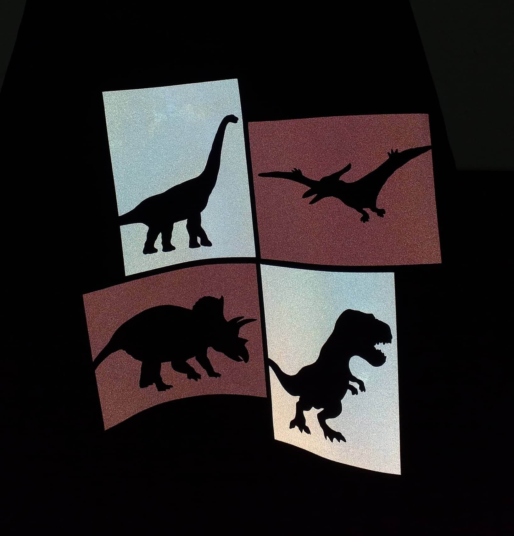 Dino GEO - 3 coole geometrische Dino Motive - Plotter und Laser-Datei als SVG und DXF - Sewando